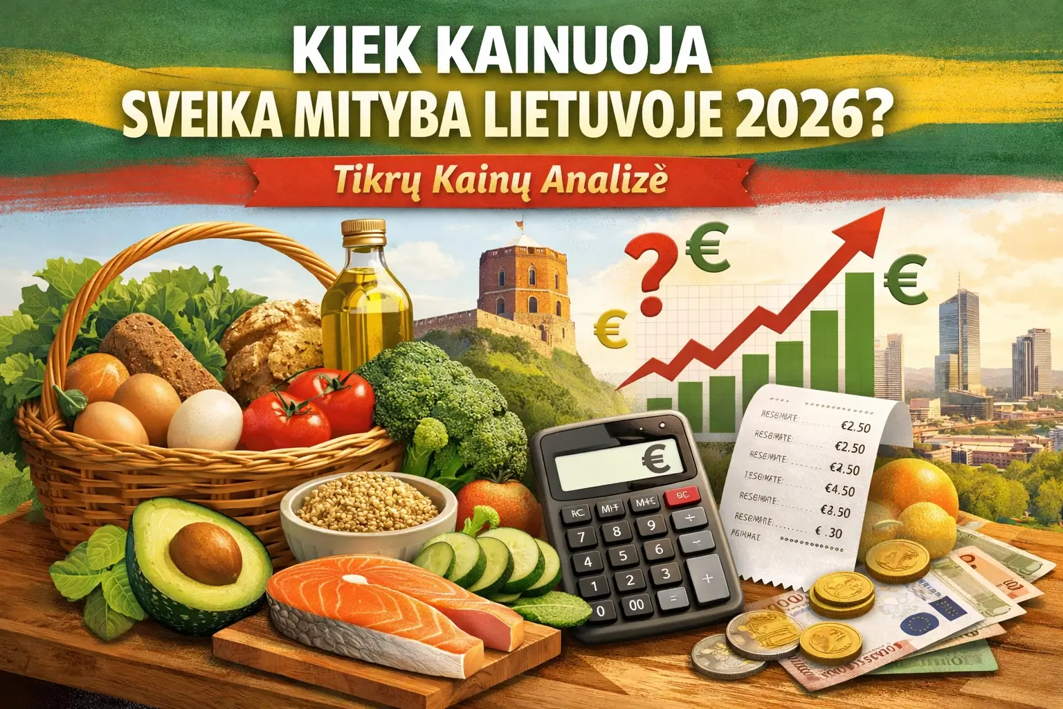 Kiek kainuoja sveika mityba